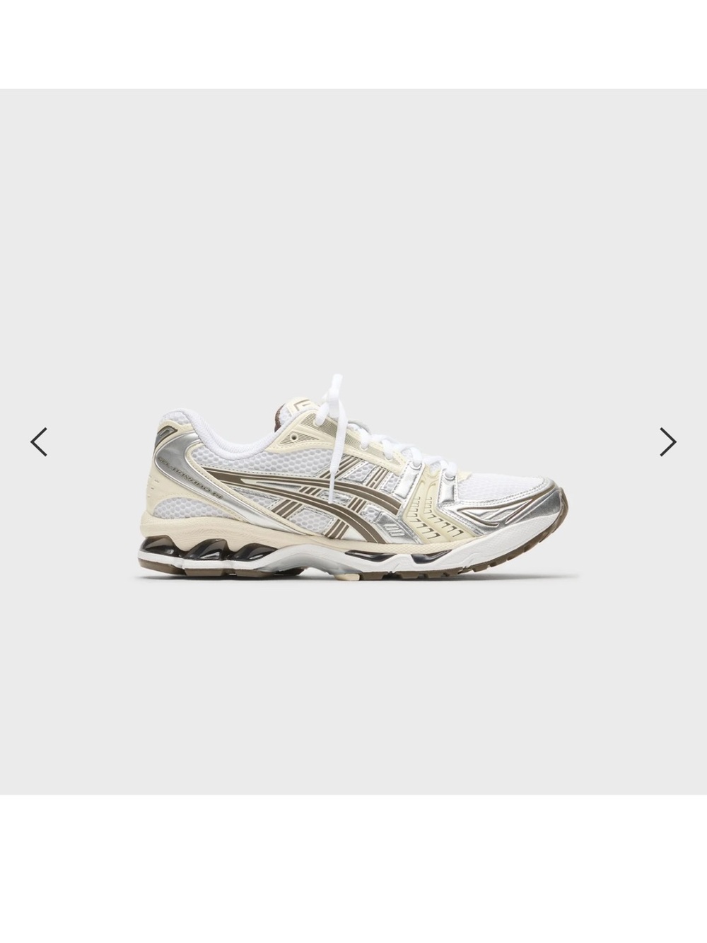 ASICS GEL-KAYANO 14 White/Ivory NWT